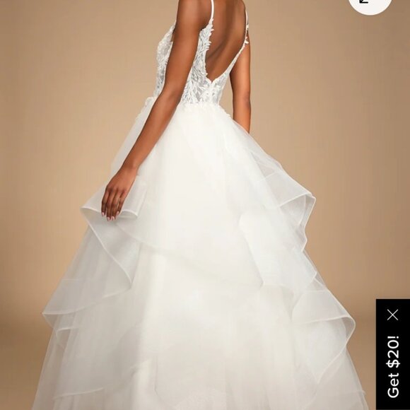 Wedding dress size 6